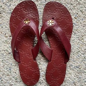Tory Burch Red Sandals